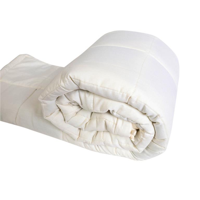 утяжеленное одеяло белого цвета weighted blanket white